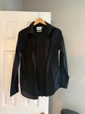 Goodfellow & Co Men's Black Dress Shirt - Classic Collared Button-Up